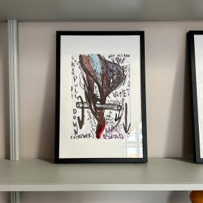 Maria Koshenkova Original Skitse Lille - Sort