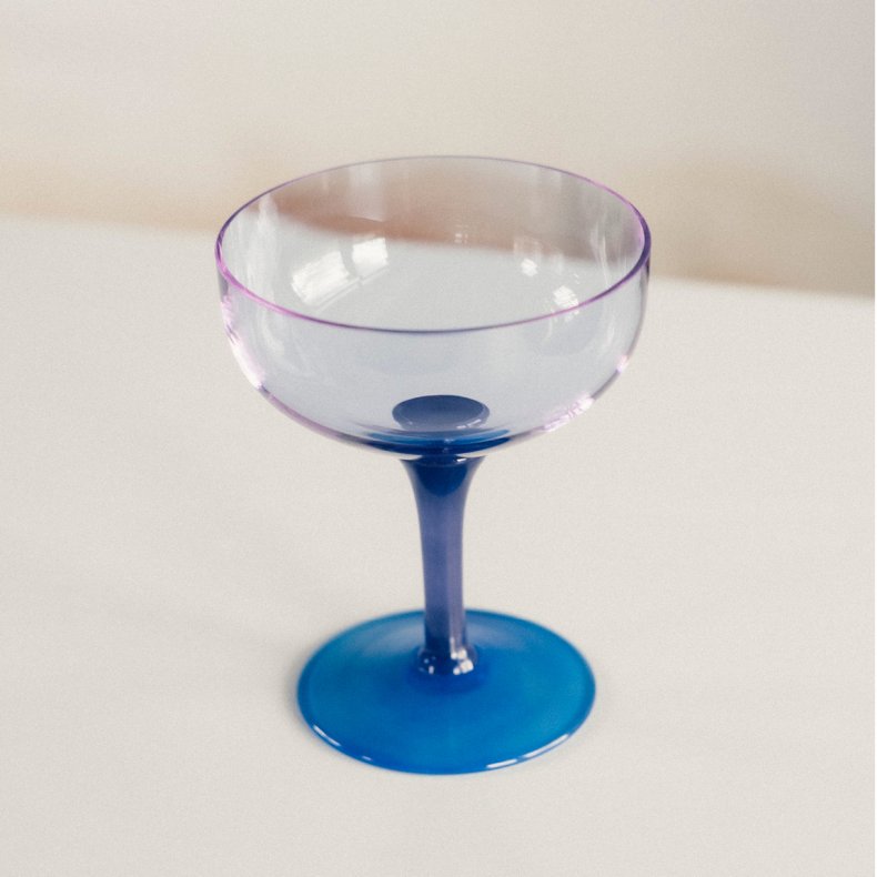 Nina Coupe Champagne - Lavender / Ocean